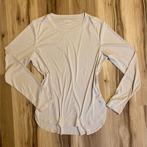 Gradual Womens Long Sleeve UPF 50+ Sun Protection Active Shirt Gray Large NWT
